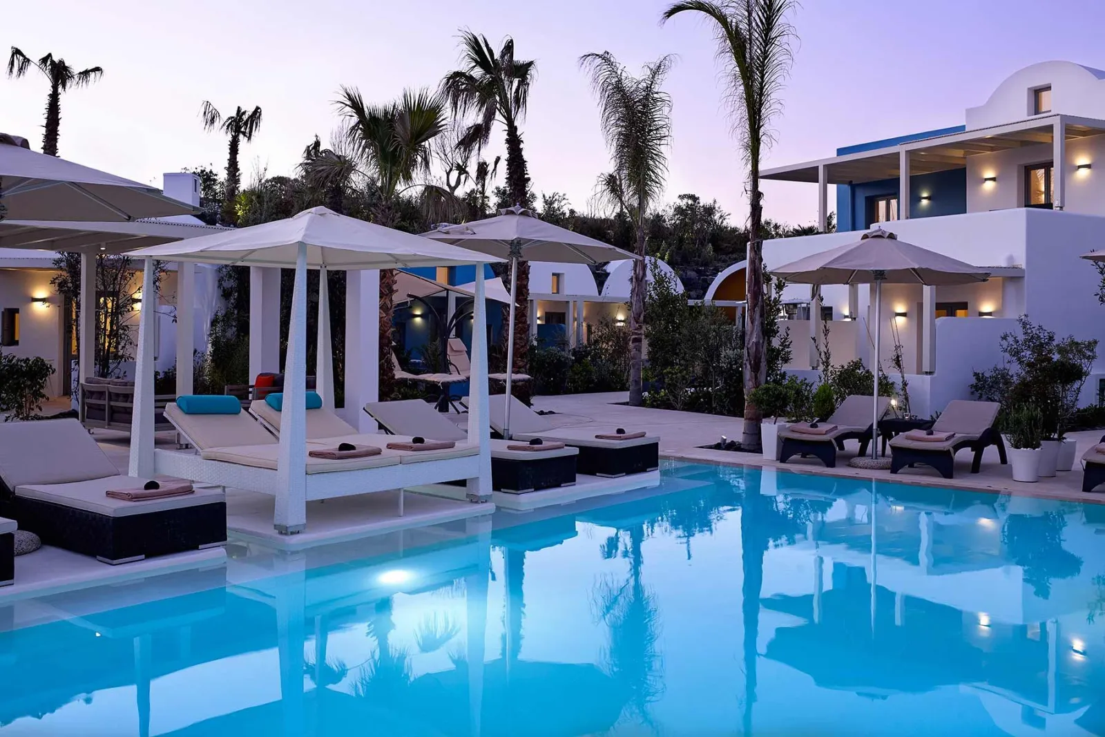 Pool Area - Aurora Luxury Suites