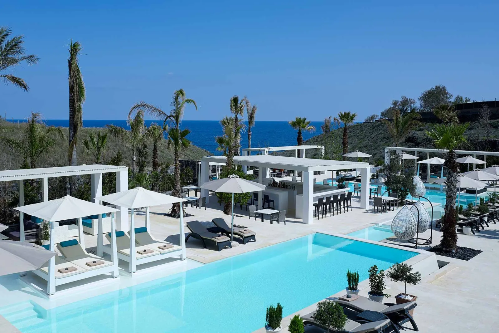 Pool Area - Aurora Luxury Suites