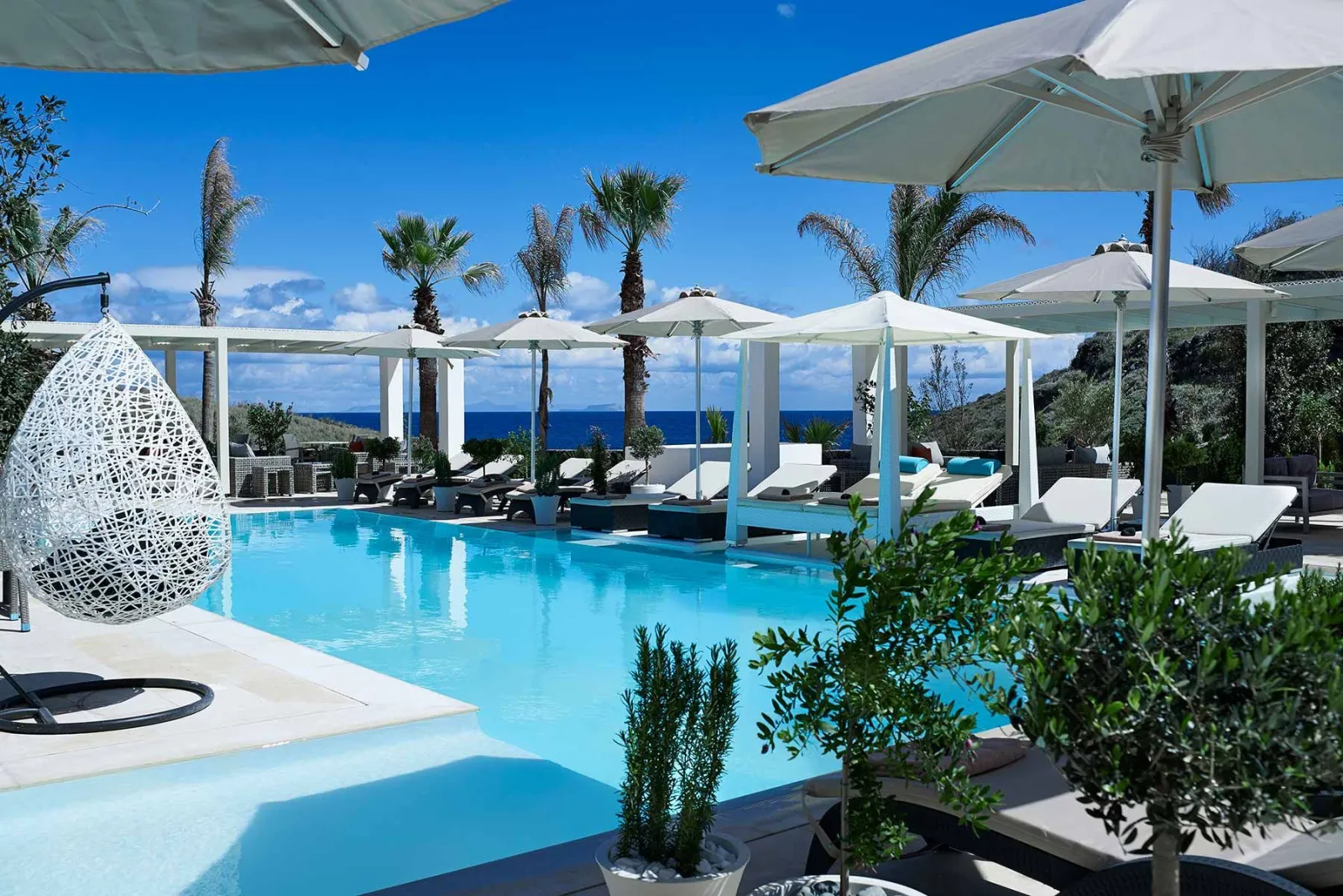 Pool Area - Aurora Luxury Suites