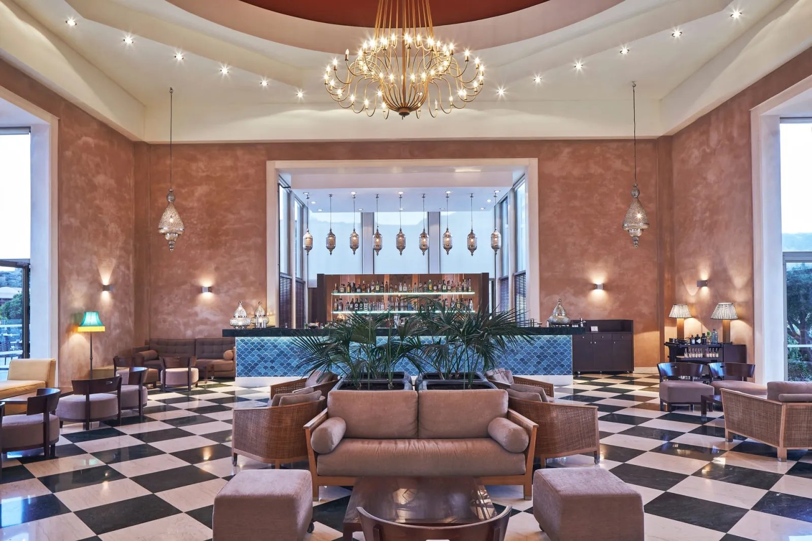 Atlantica Belvedere Resort, Greece -Lobby Bar