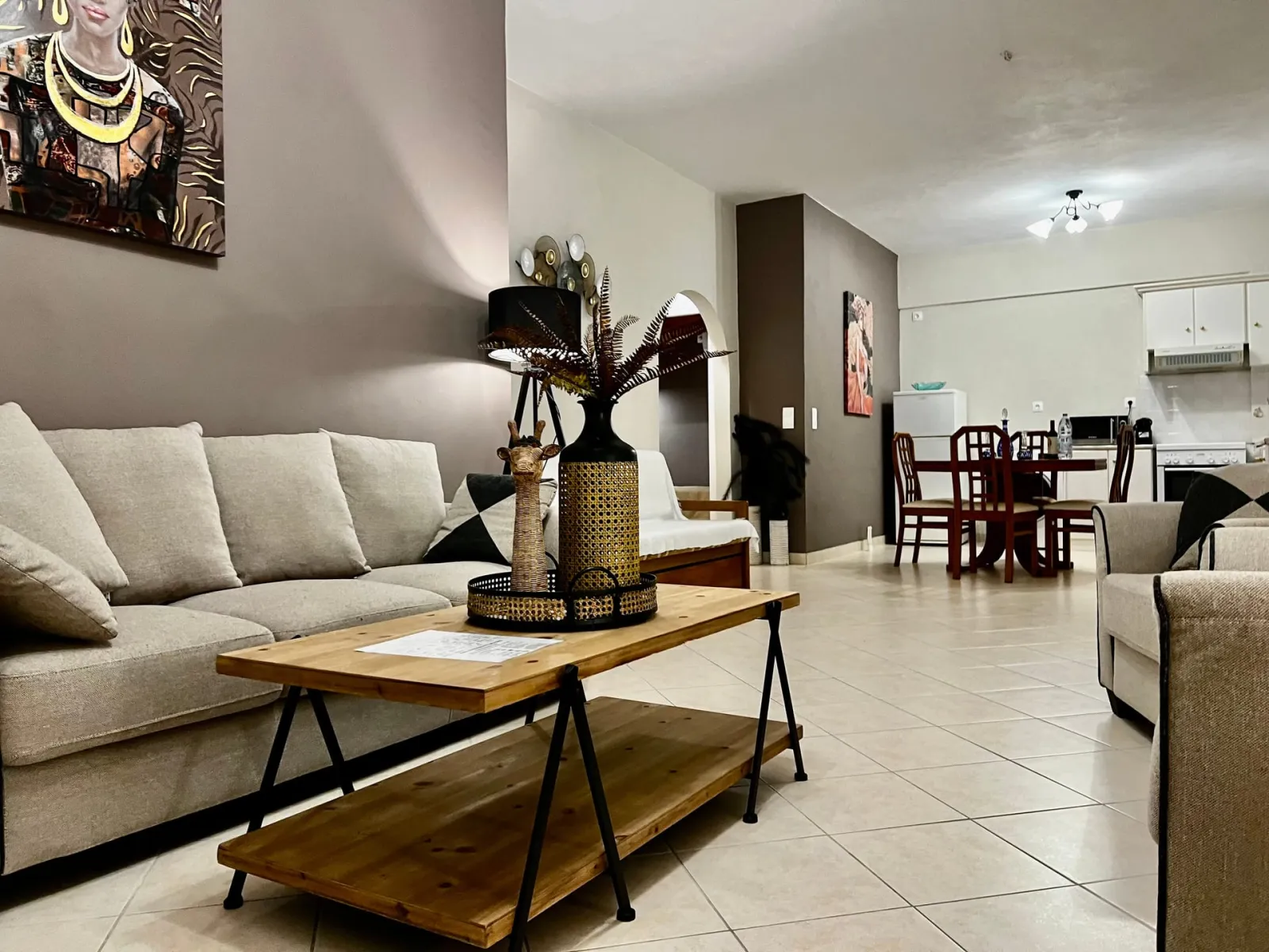 DELUXE APOARTMENT LIVING ROOM