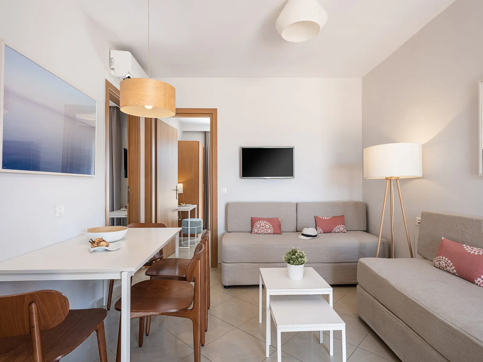 LOUNGE OF TWO BEDROOM APARTMENT