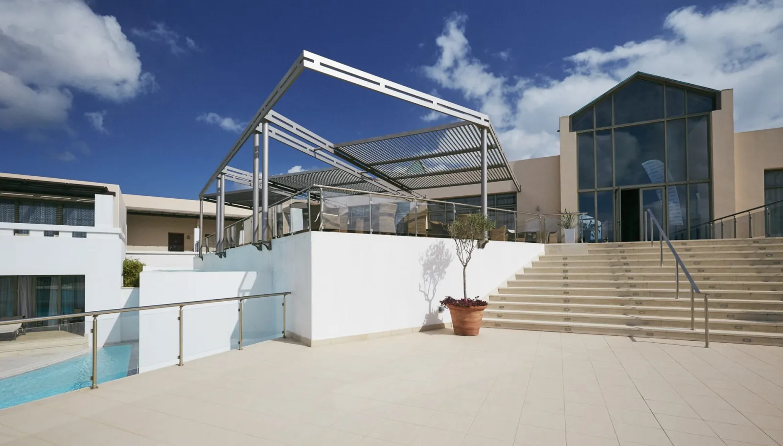 Staircase to Swimming Pool