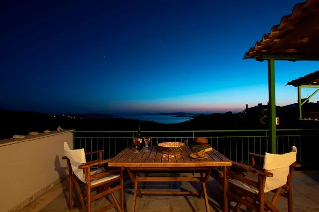 view to the blue