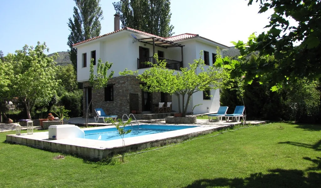 El Villa with pool in Horto Pelion