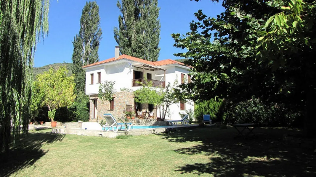 El Villa with pool in Horto Pelion