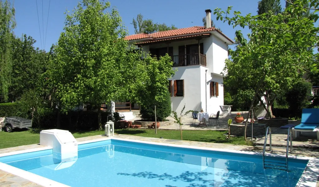 El Villa with pool in Horto Pelion