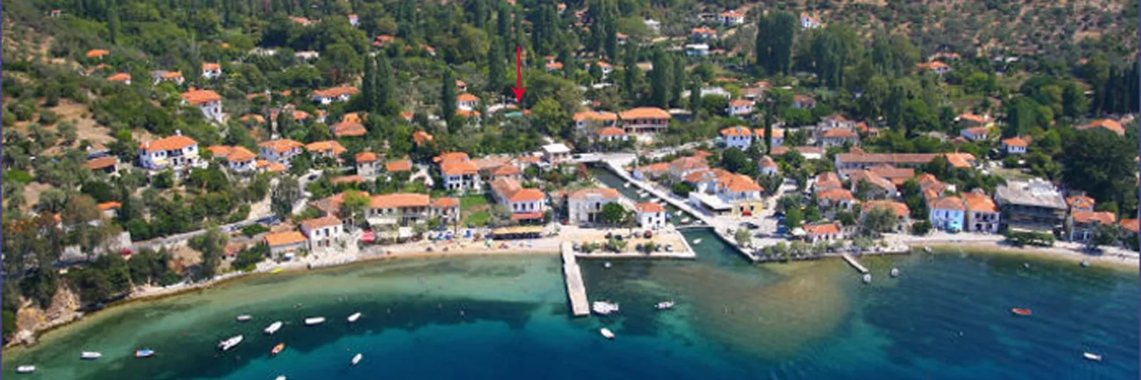 El Villa with pool in Horto Pelion