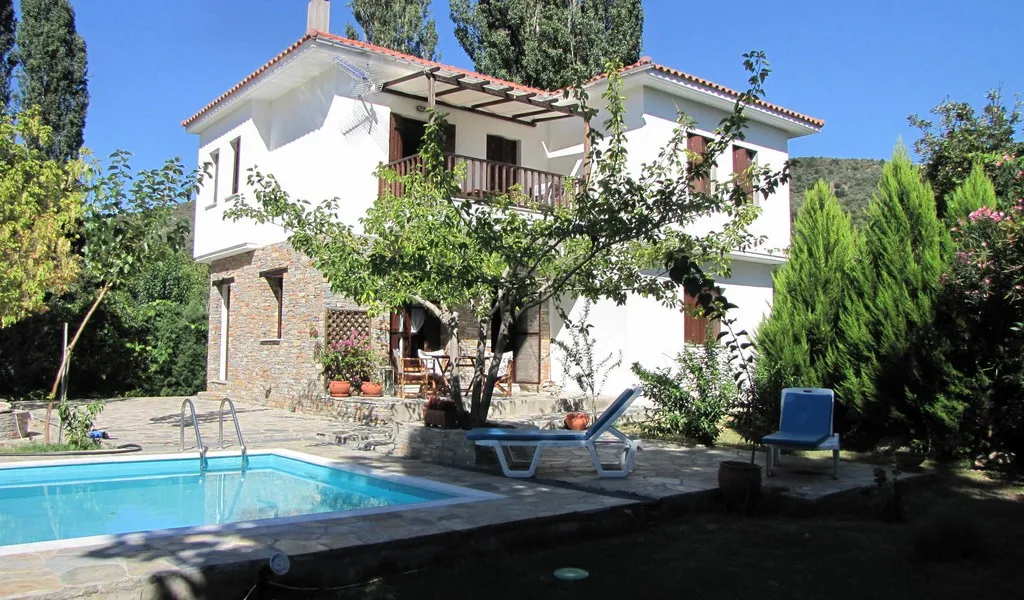 El Villa with pool in Horto Pelion