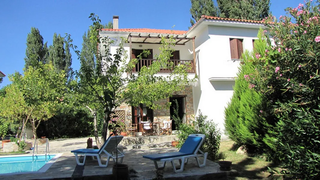 El Villa with pool in Horto Pelion