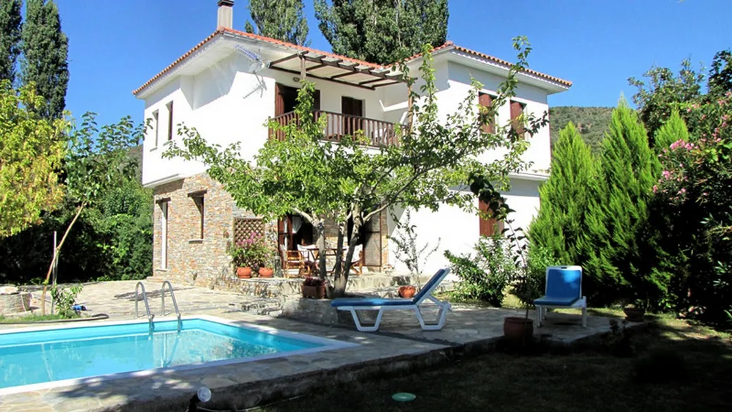El Villa with pool in Horto Pelion