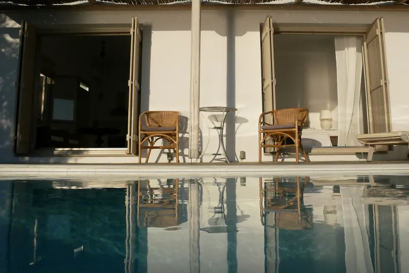 Apartment No. 1 with pool