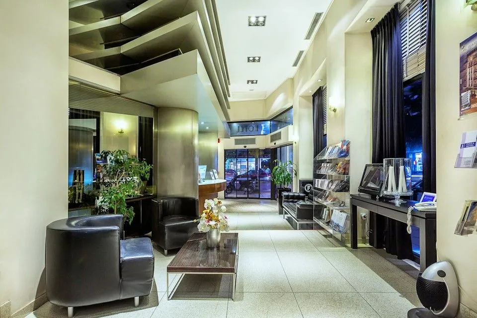 Lobby, front desk