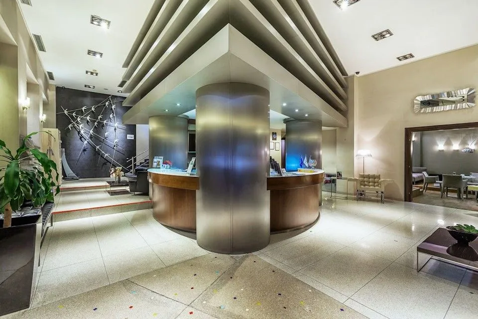 Lobby, front desk