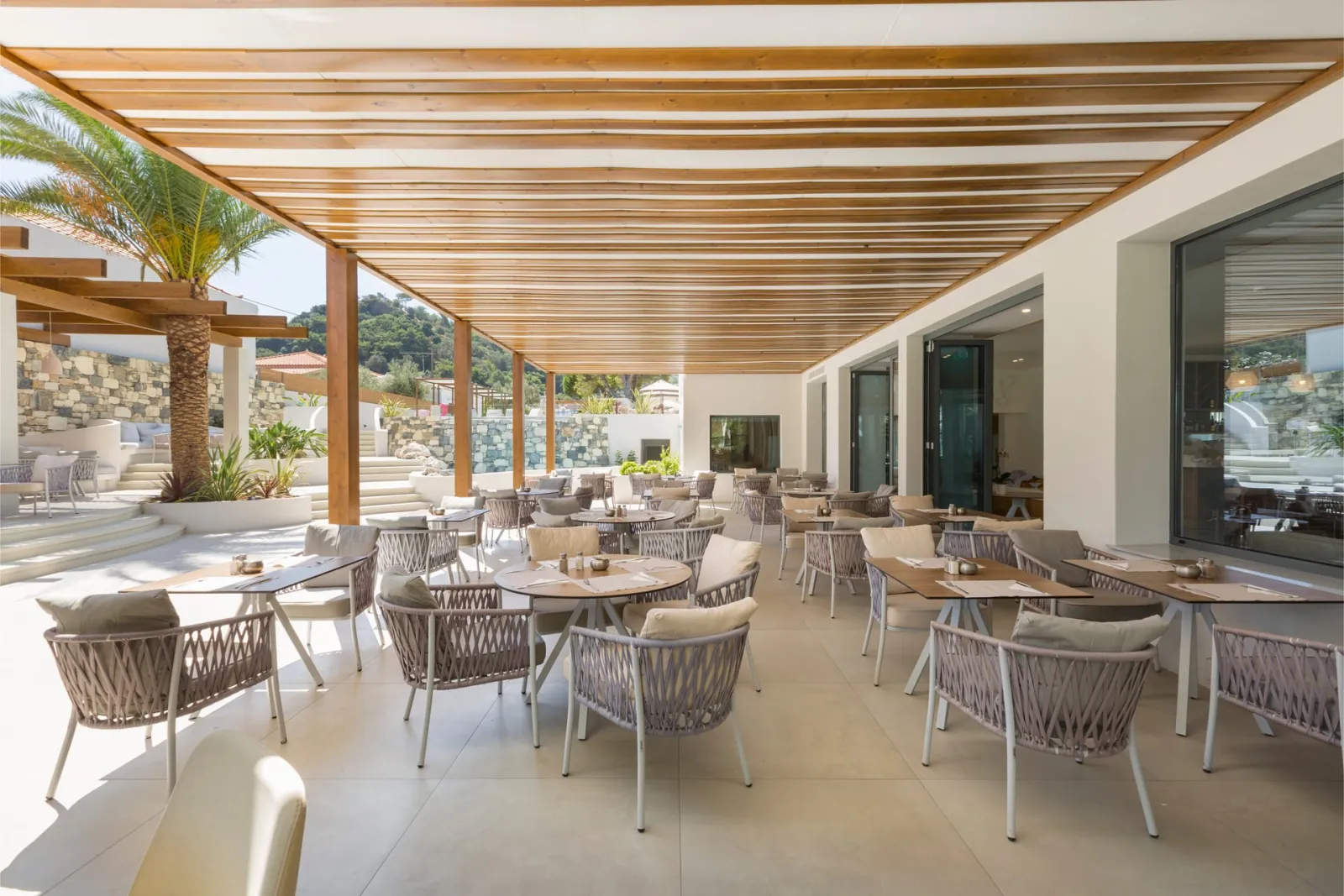 Main Restaurant Teracce at sister hotel Samian Mare