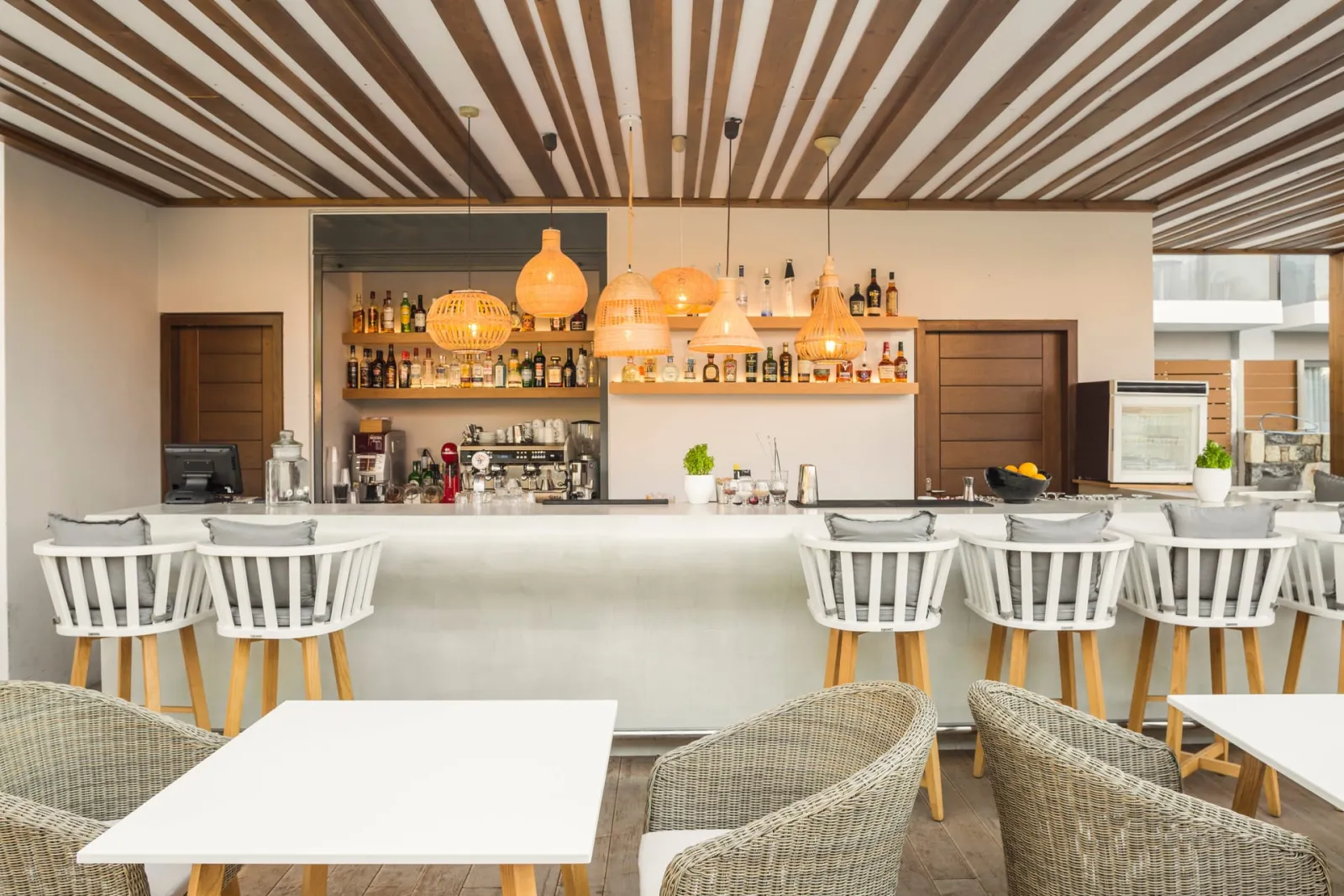 Pool Bar at sister hotel Samian Mare