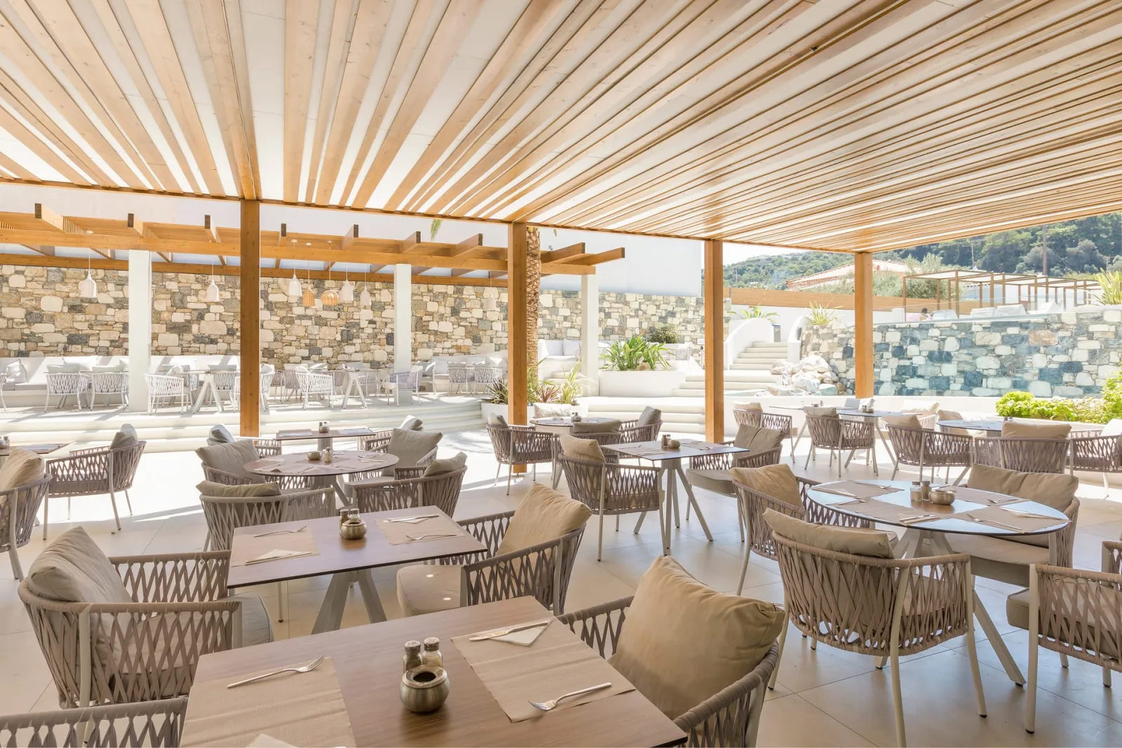 Main Restaurant Teracce at sister hotel Samian Mare