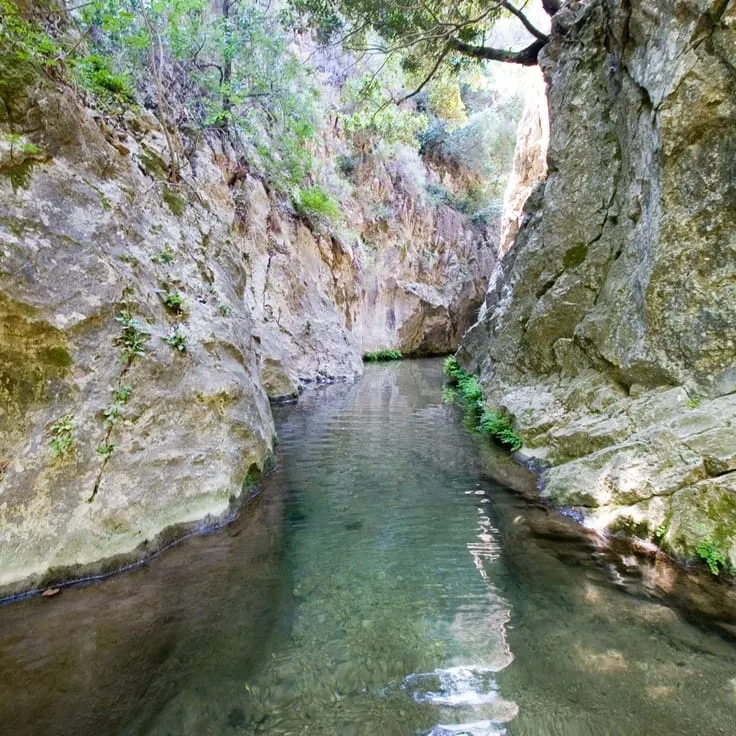 Landscape nearby "Potami Waterfalls"