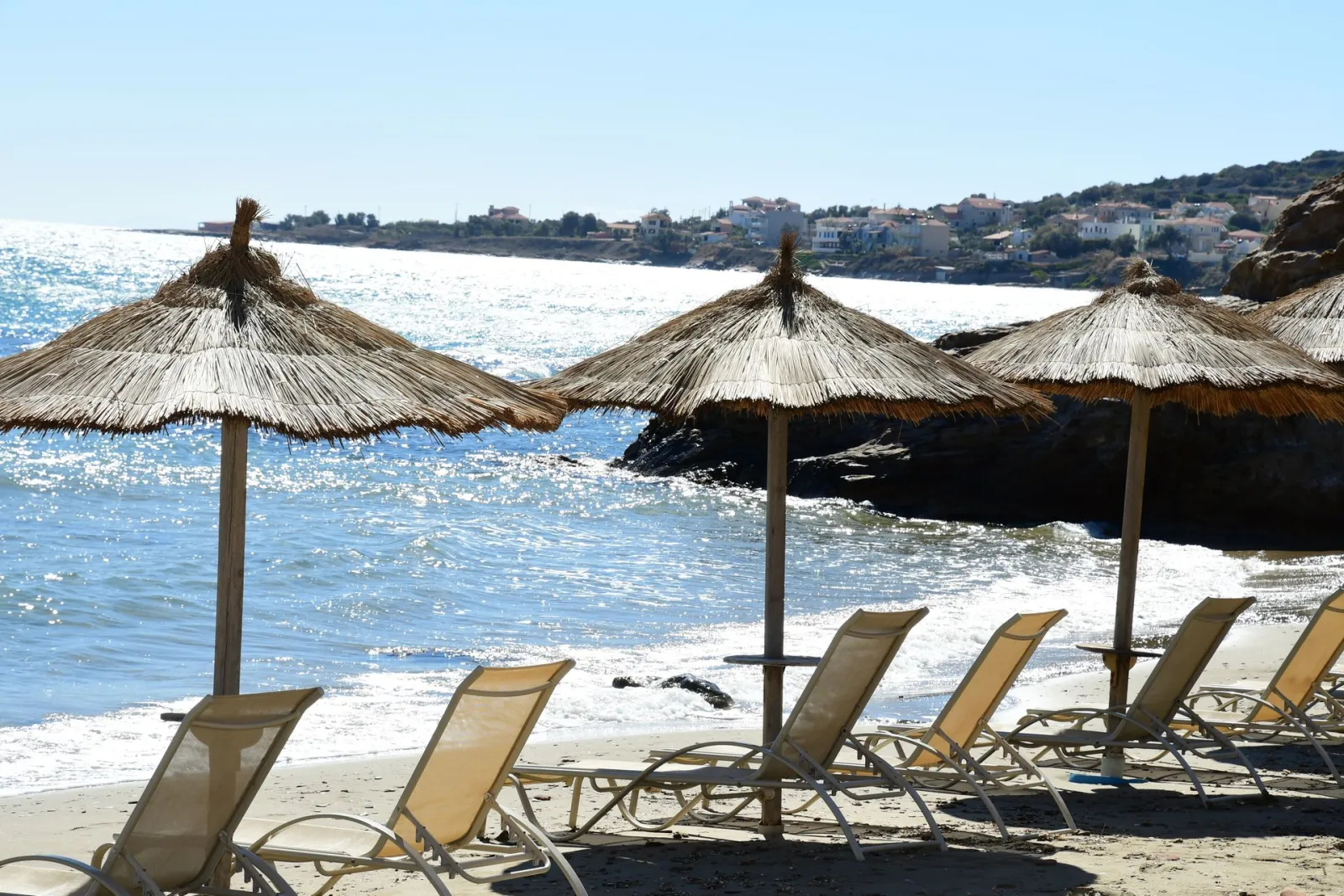 private beach