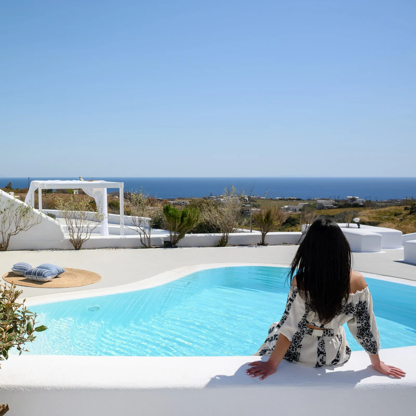 Premier 2 Bedroom Villa with Private Pool - Spacious veranda with sea view