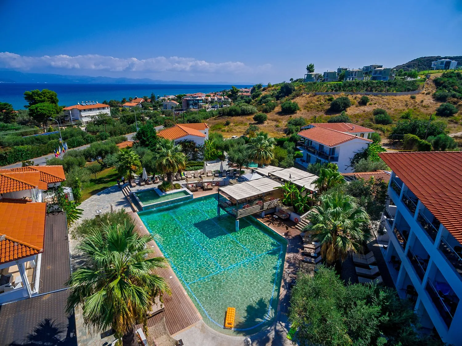 Flegra Palace - Aerial