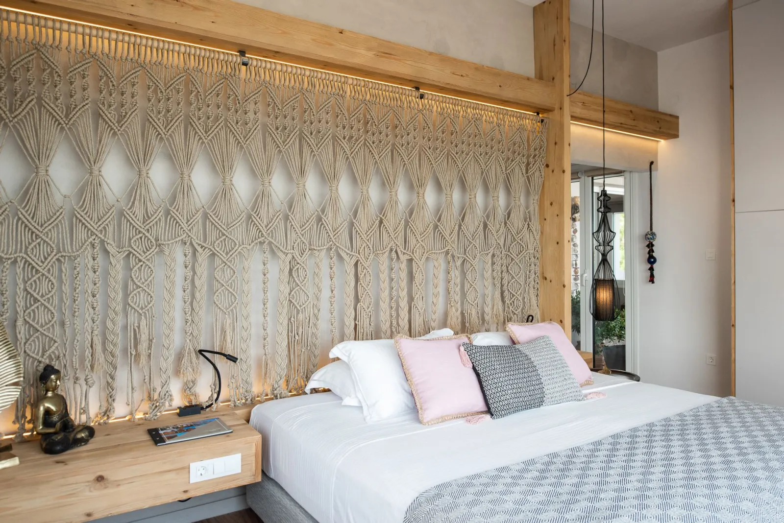 Tranquil bedroom retreat.