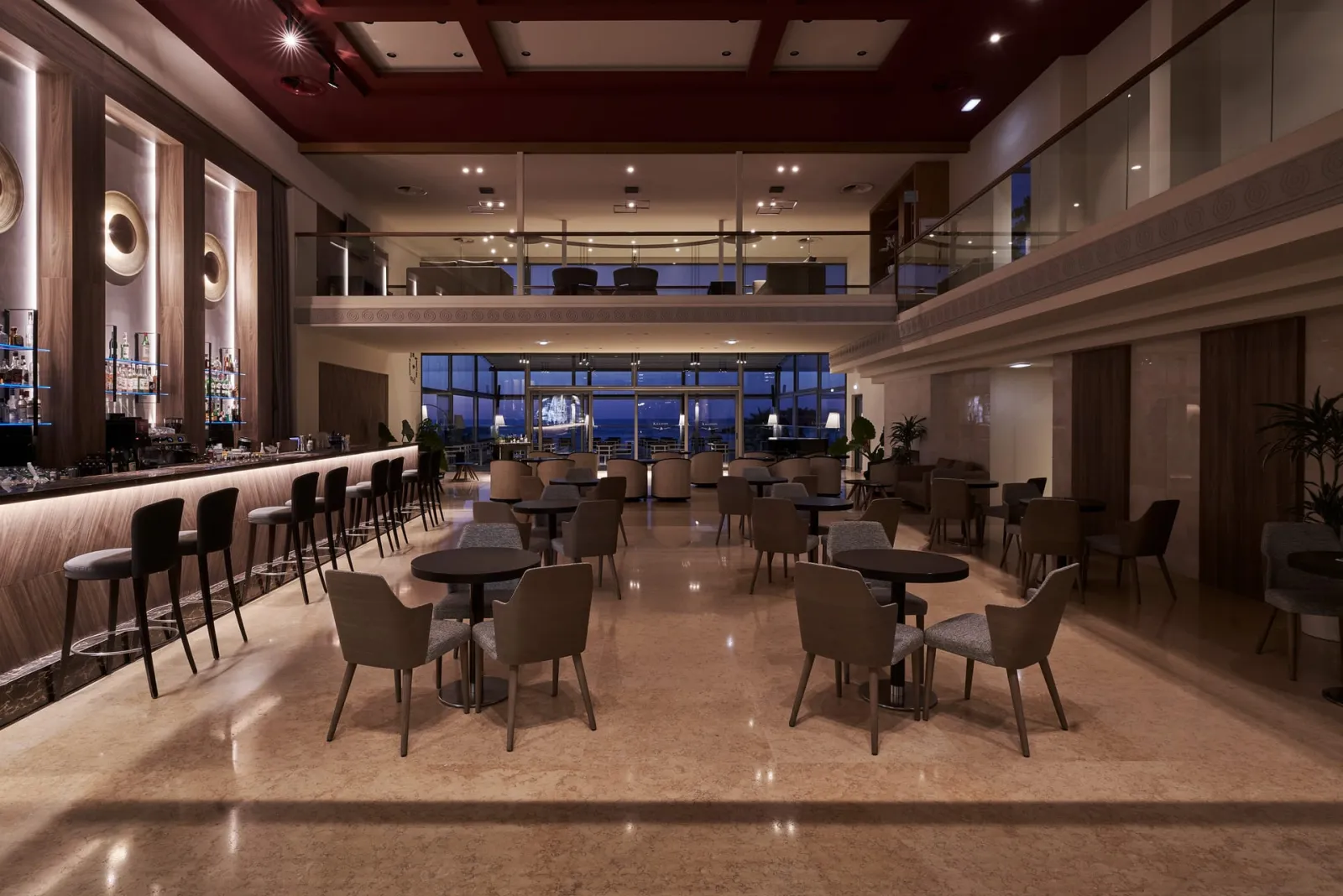 Atlantica Kalliston Resort, Greece - Lobby Bar
