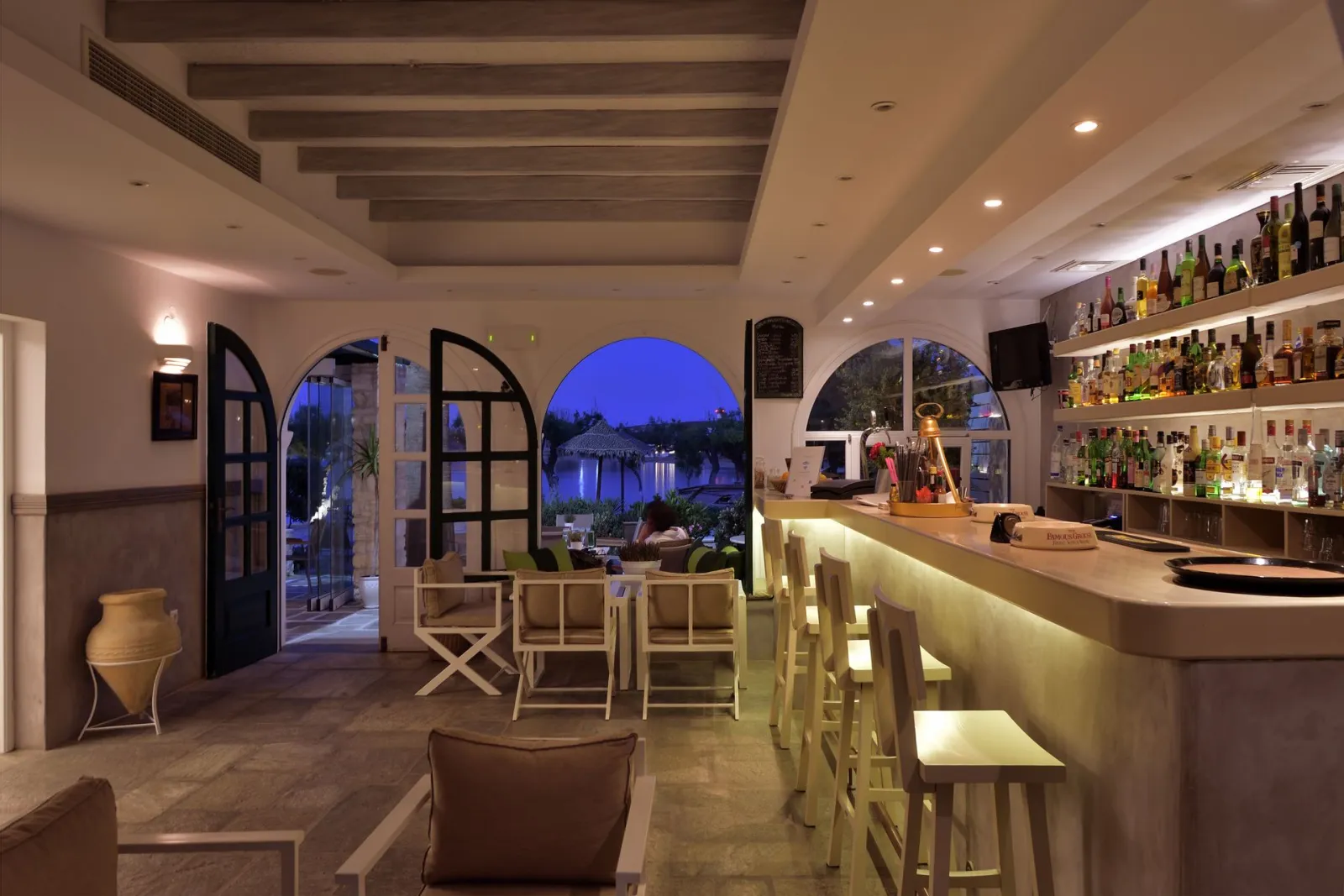 Bar of Hotel Kalypso