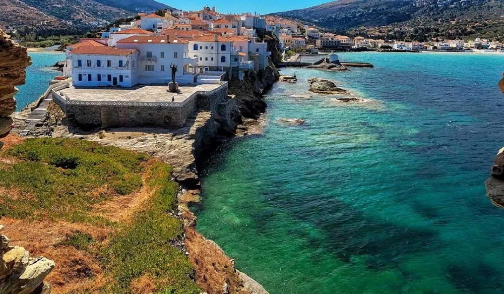 Katerina Beach Rooms Andros