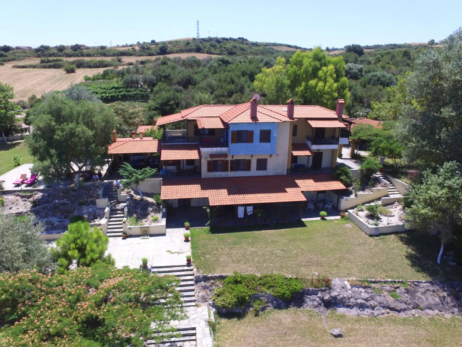 Kiparissi Villa Halkidiki, Sea Front Villa with 5 Bedrooms