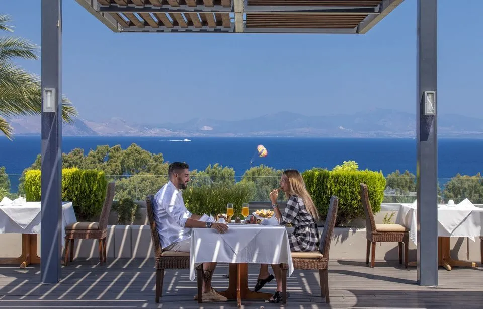 Kipriotis Panorama Ariadne Restaurant - Terrace
