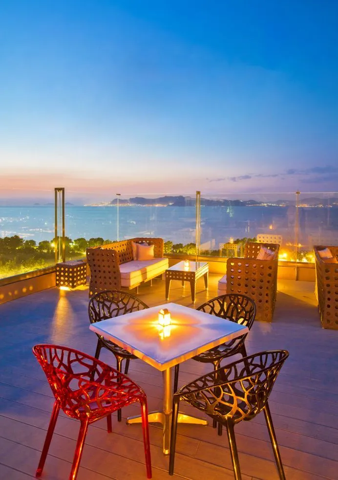 Kipriotis Panorama Red_Sky_Bar Aegean Sea View