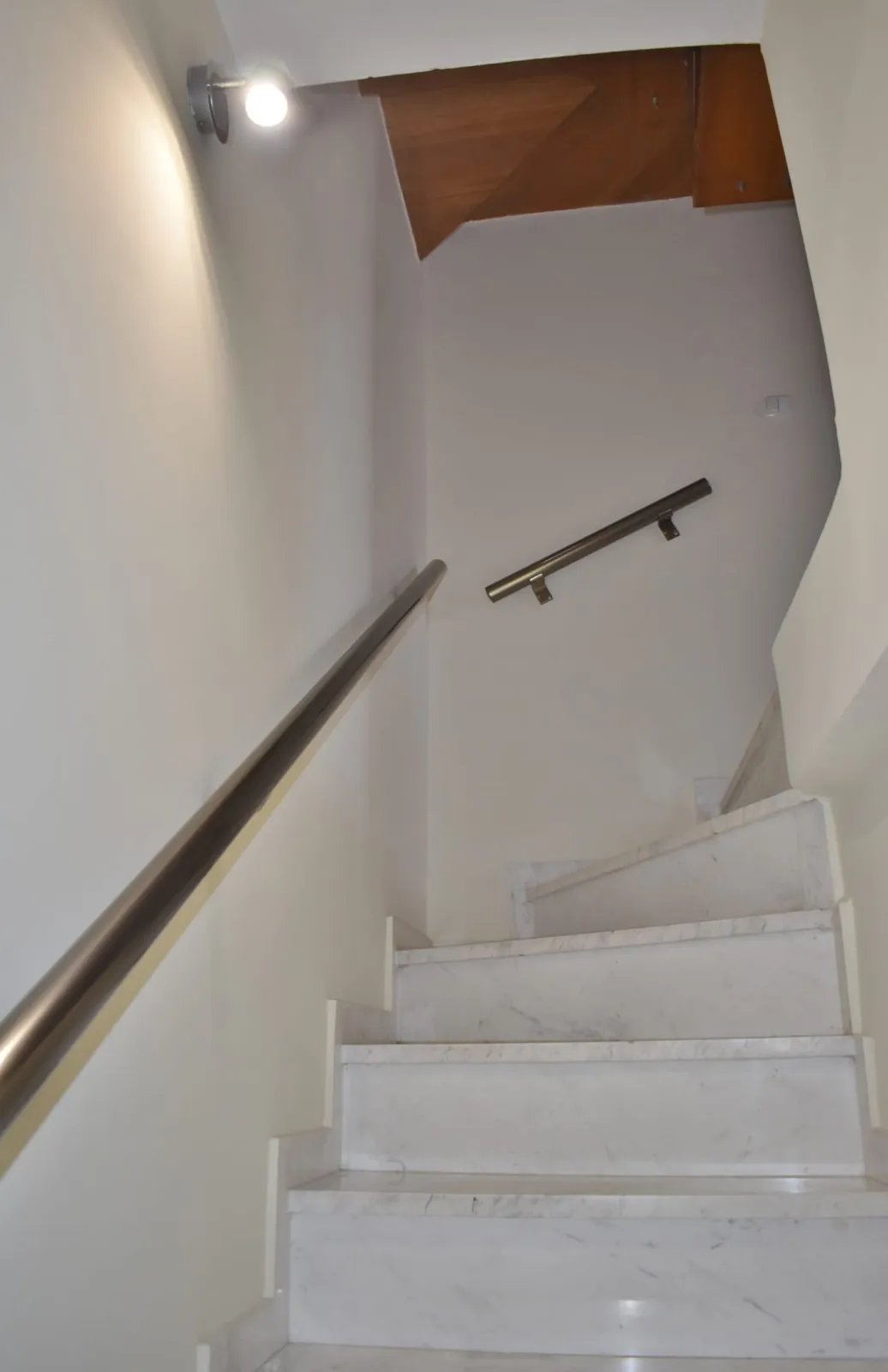 Stairs from first level to the bedrooms