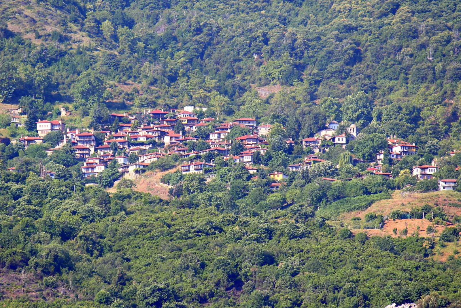 palaios panteleimonas old village