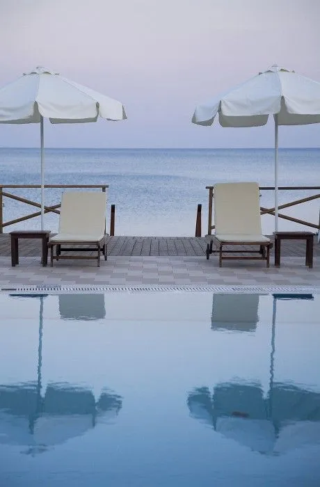 POOL OVERLOOKING THE SEA