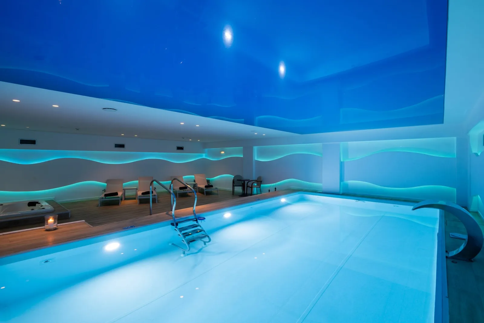 INSIDE POOL