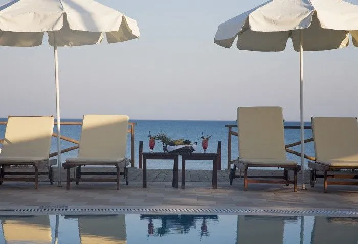 POOL OVERLOOKING THE SEA