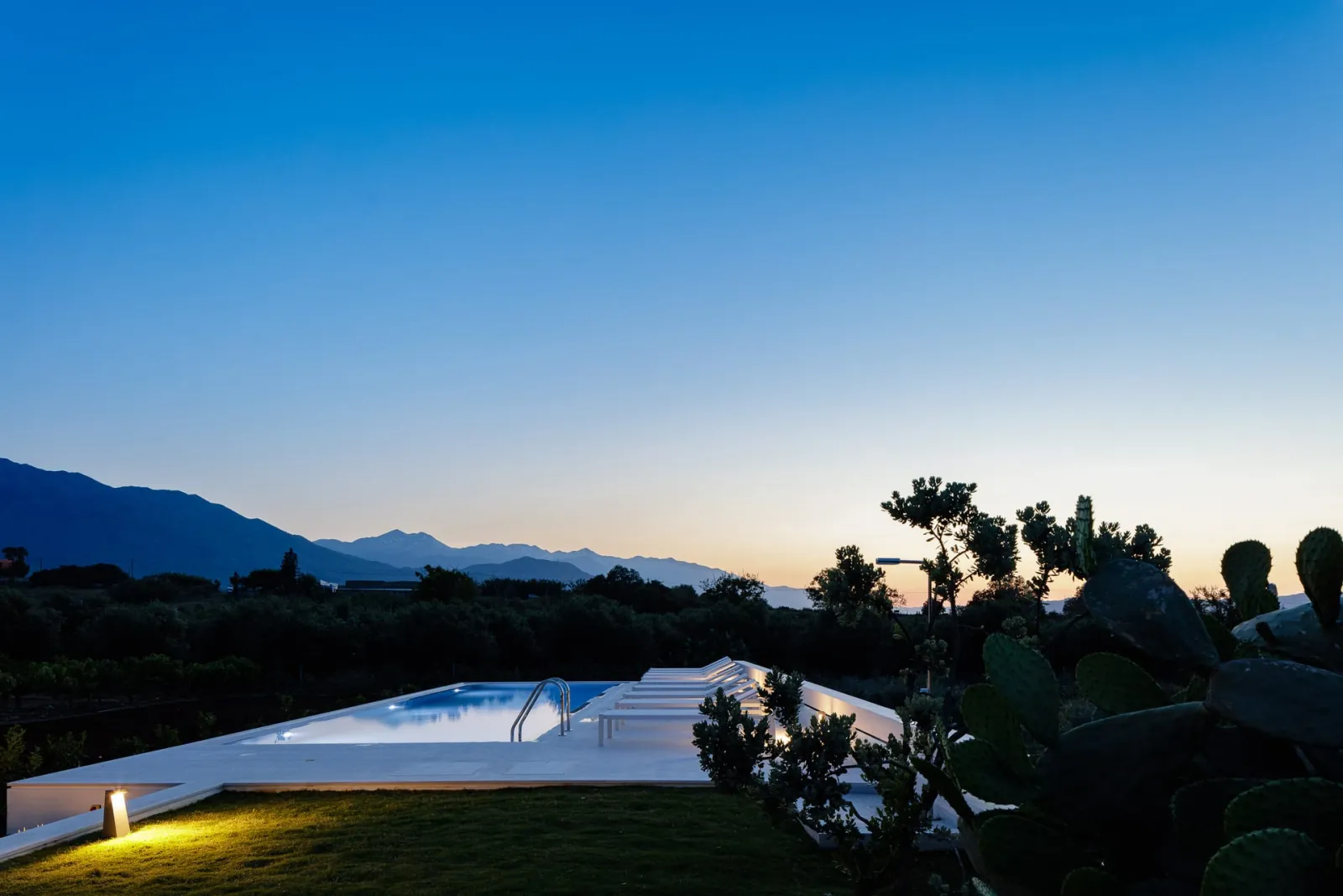 Sunset Pool View