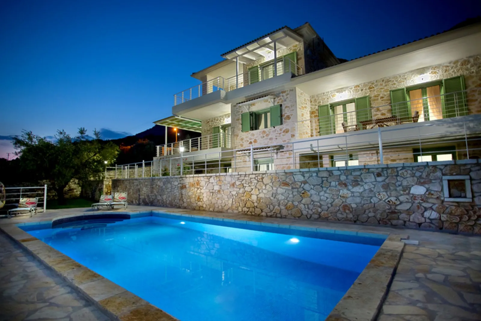 Galini Villa for 6-8 Pers. with pool and sea view # Plataria Igoumenitsa
