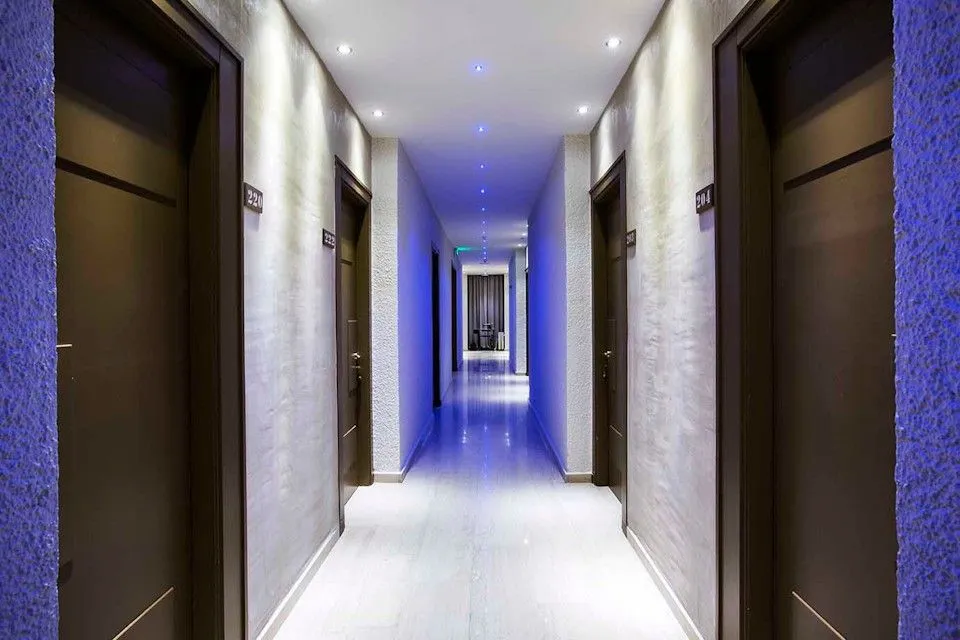 Floor hallway