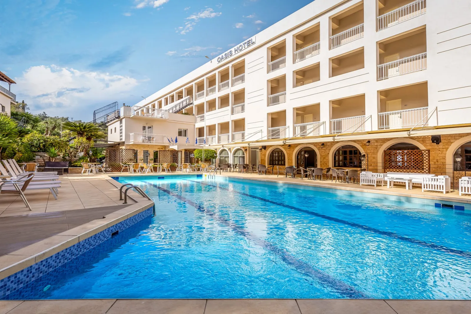 View from pool