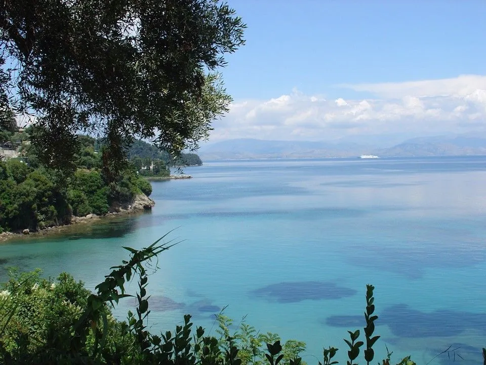 View from sea view bungalows