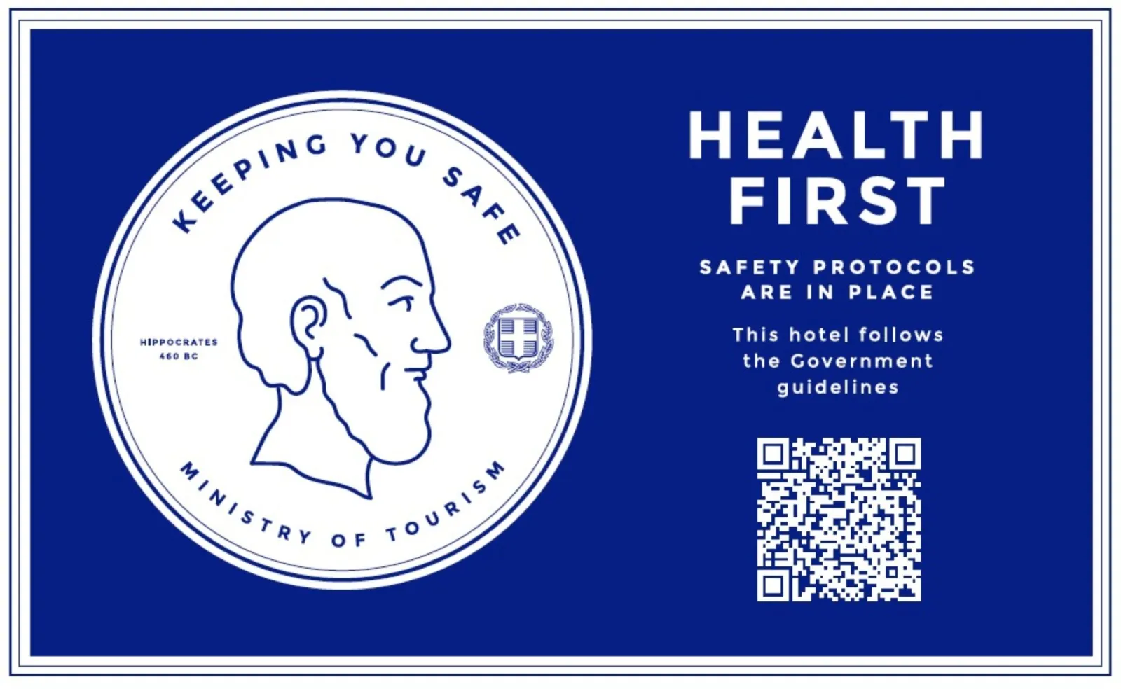 Safety protocols Ambassador Hotel Thessaloniki