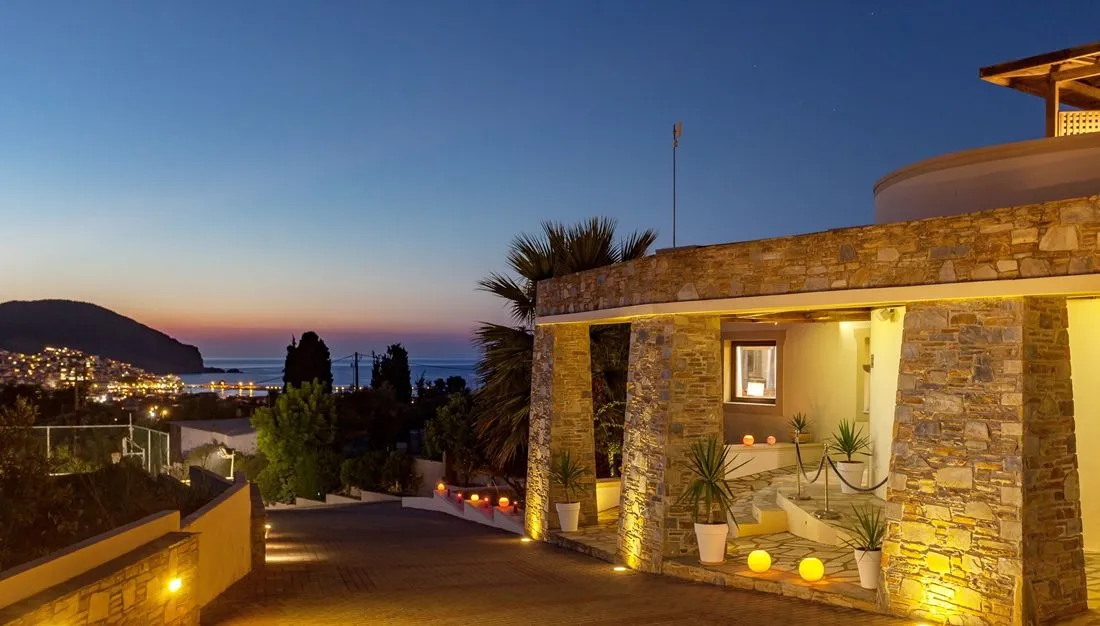 Entrance by night