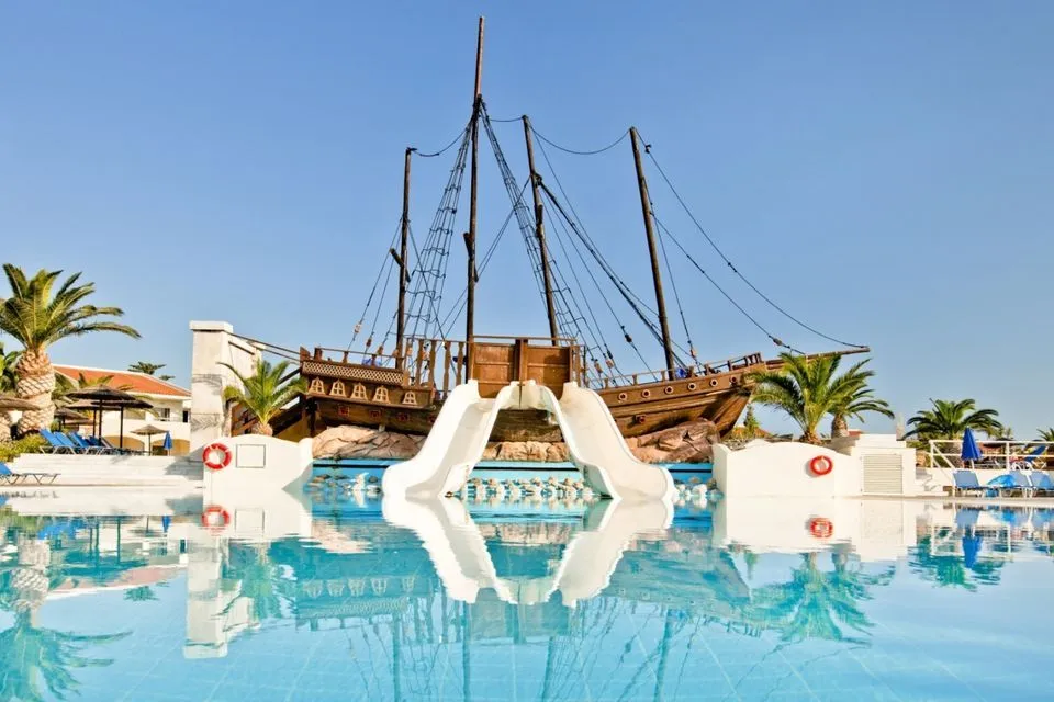 Kipriotis Village Pirate Ship Trademark of Village