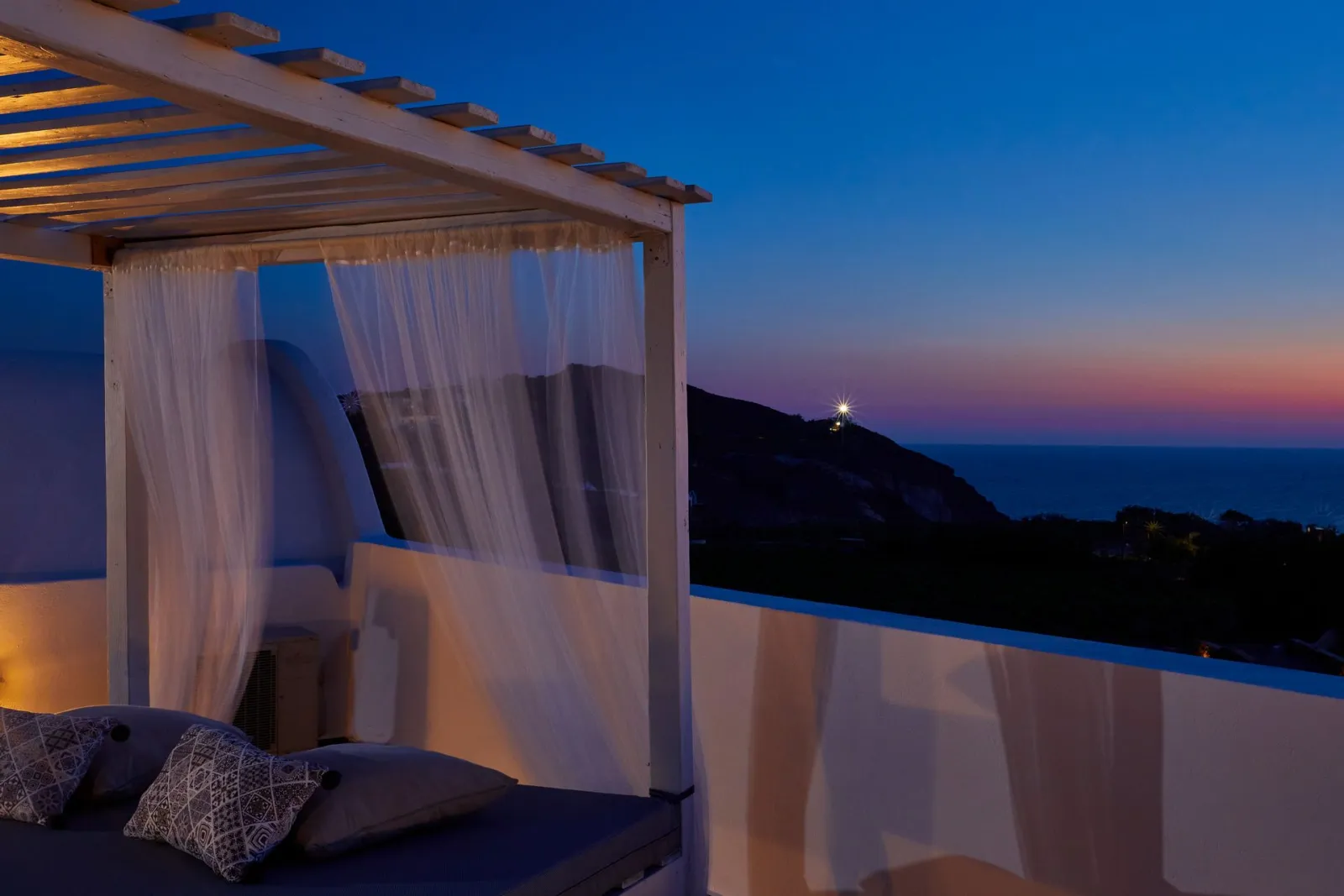 Sunset Faros Santorini