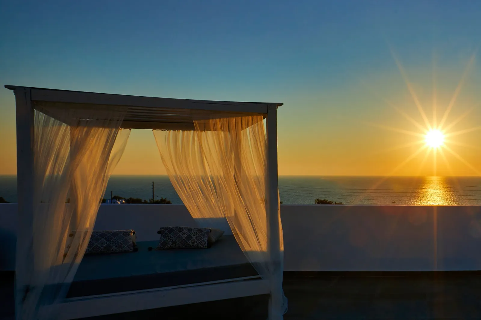 Sunset Faros Santorini