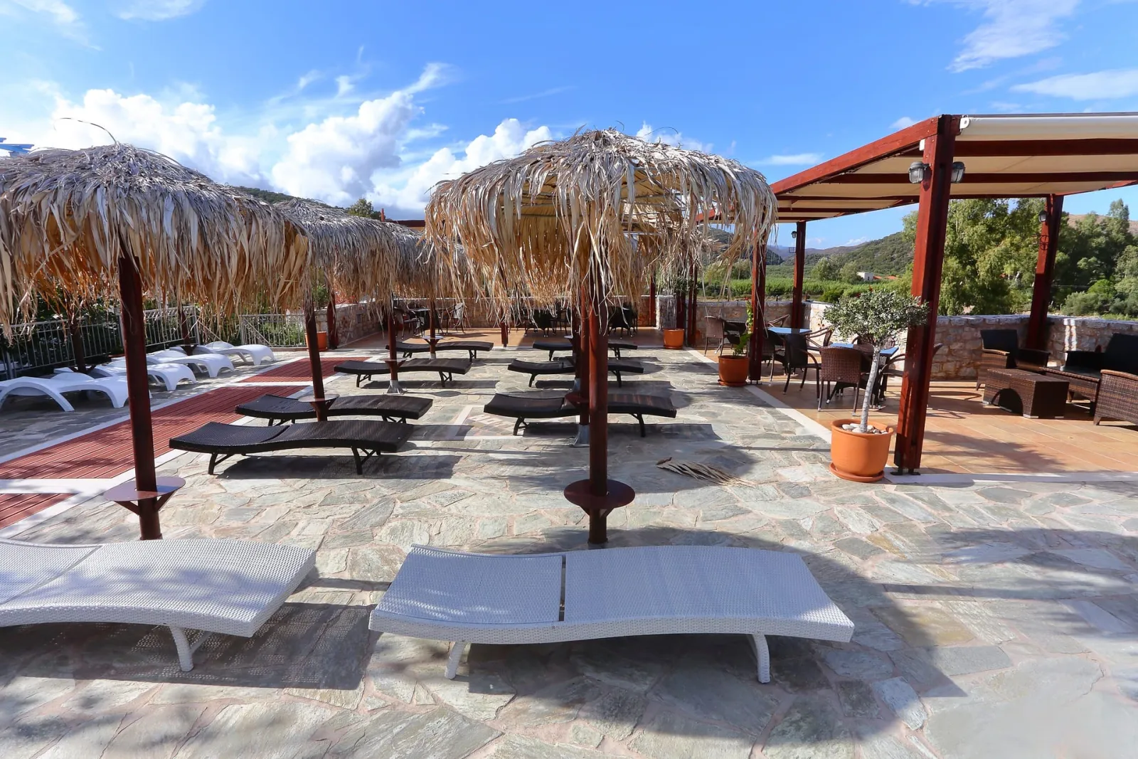 Pool area