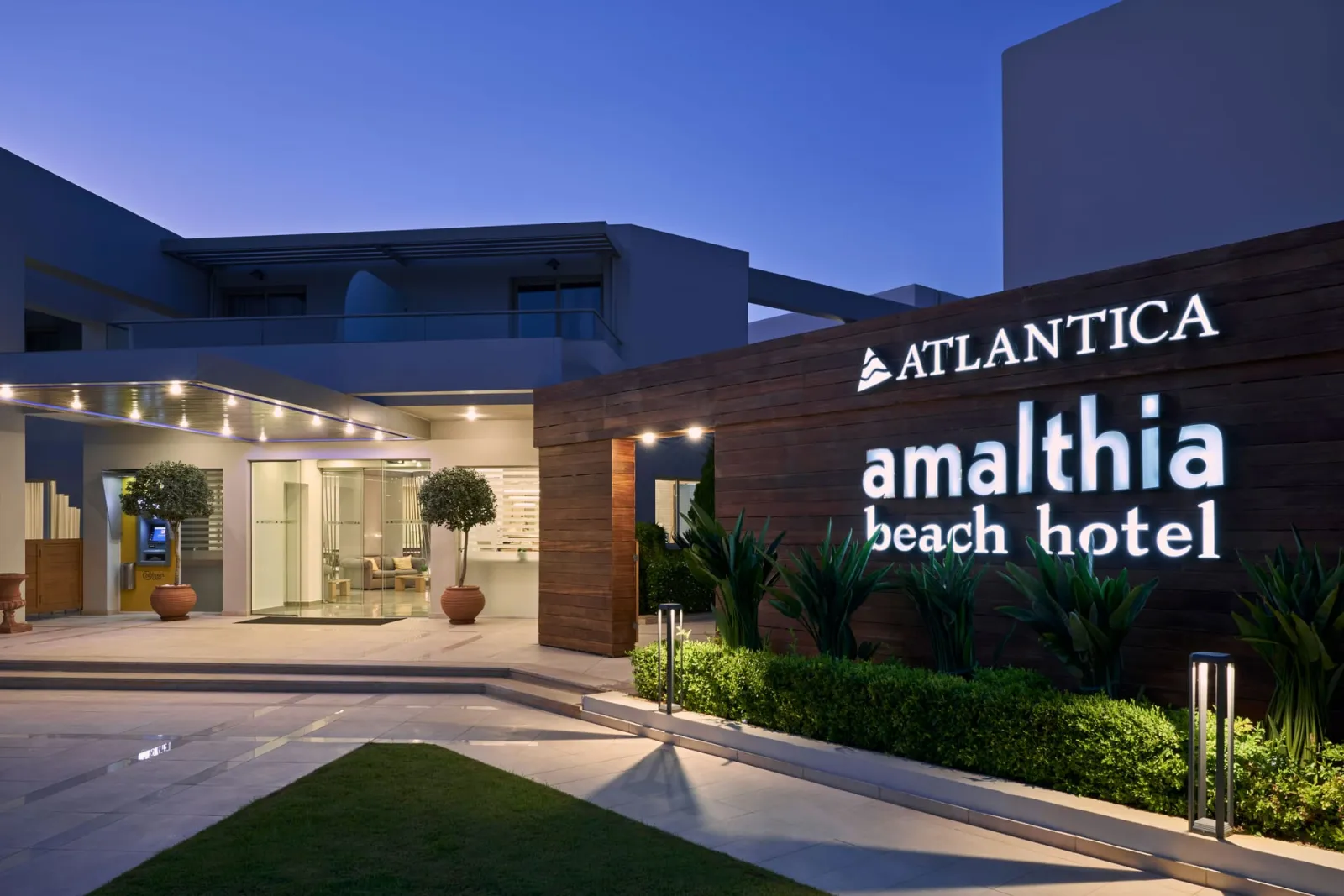 Atlantica Amalthia Hotel - Adults Only - Crete, Greece - Entrance