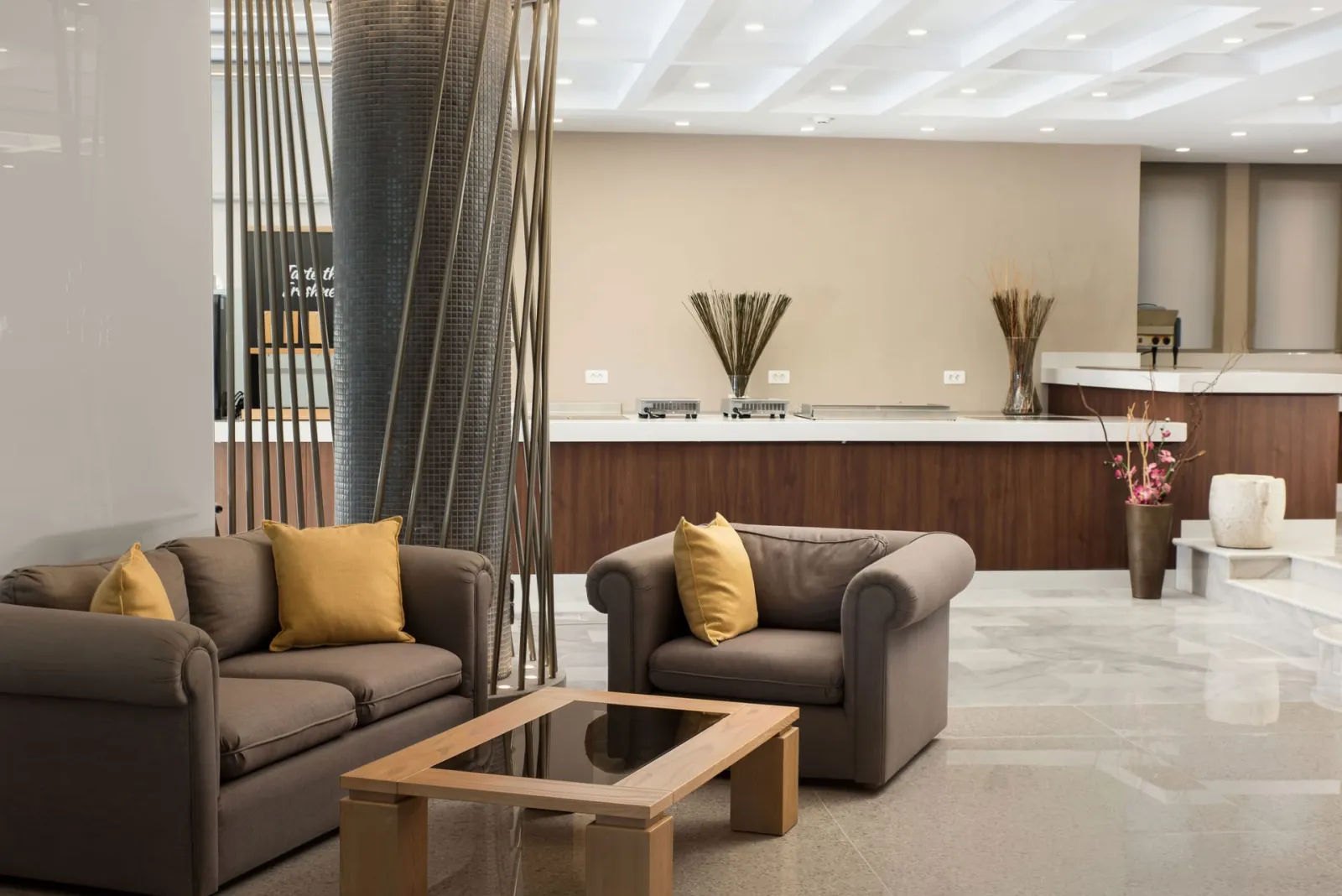 Atlantica Amalthia Hotel - Adults Only - Crete, Greece - Lobby, Reception